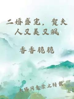 二婚盛宠，贺夫人又美又飒