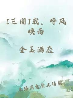 [三国]我，呼风唤雨